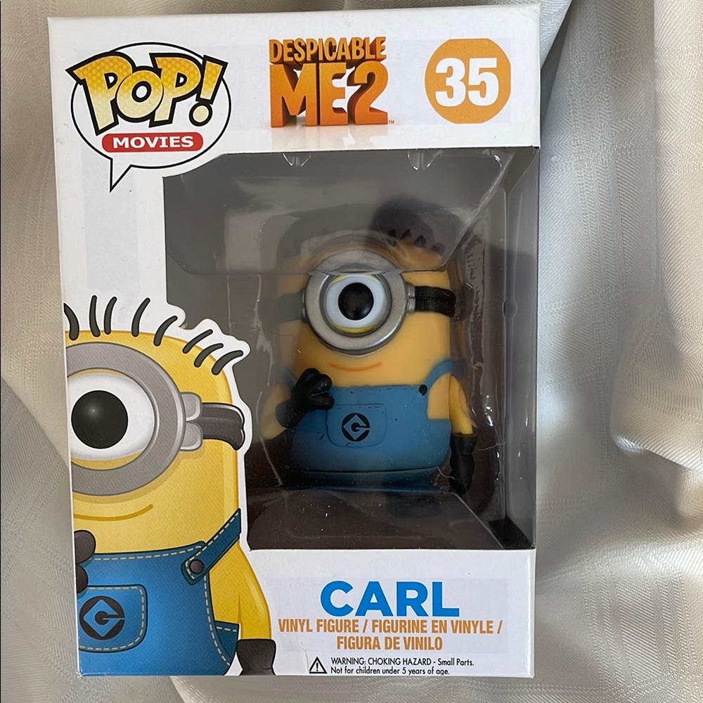 Funko Pop Despicable Me 2 Carl Vinyl Figure